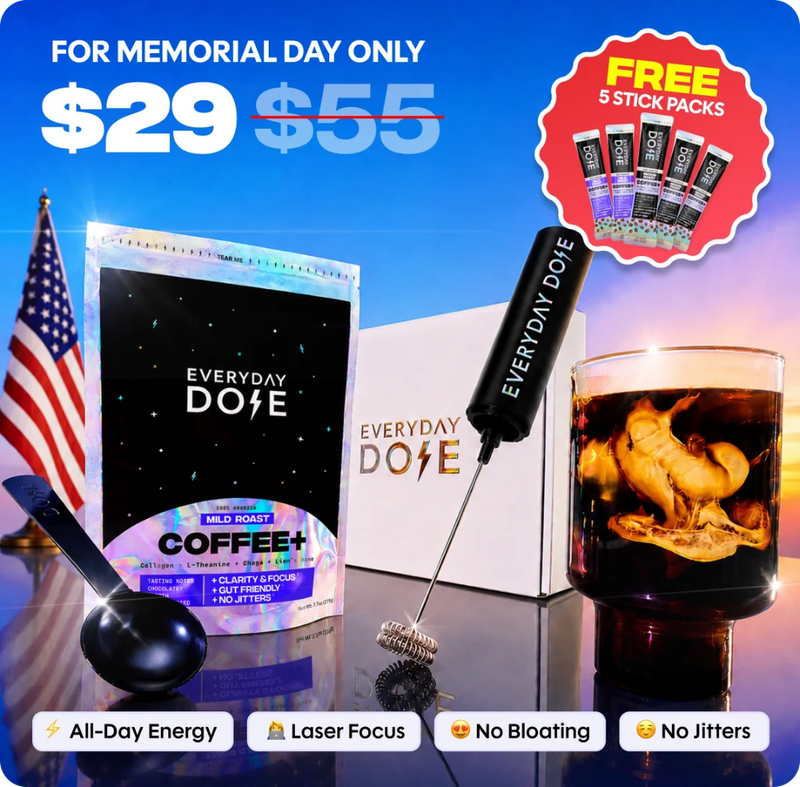 Coffee+ Mild Roast Starter Kit (30 Servings) - Lite Pack